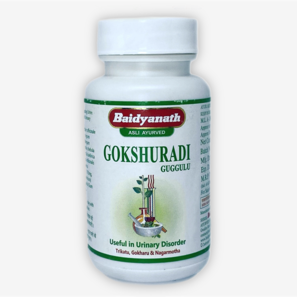 Gokshuradi Guggulu Baidyanath 80 Tabs
