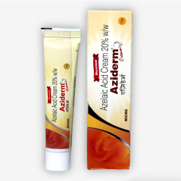 Aziderm Azelaiк Acid Cream 20% Micronised 15 g.