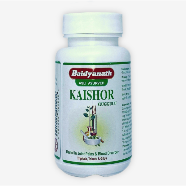 Kaishor Guggulu Baidyanath 80 Tabs