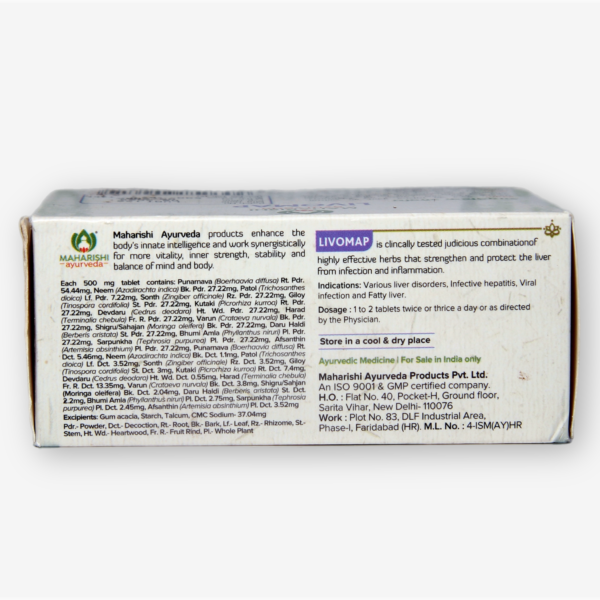 Livomap Maharishi Ayurveda 100 Tabs