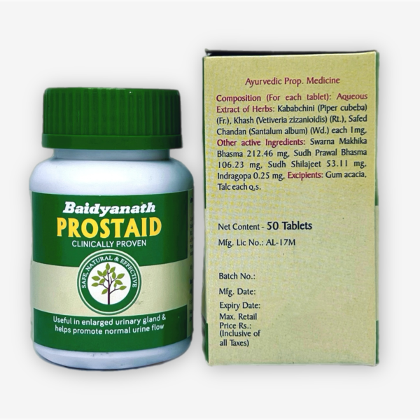 Prostaid Baidyanath 50 Tabs