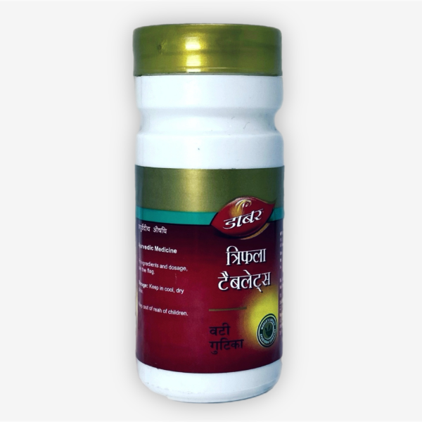 Triphala Tablets Dabur 60 Tabs