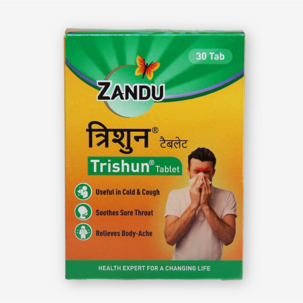Zandu Trishun Tablets Trisun Ayurvedic 30tabs